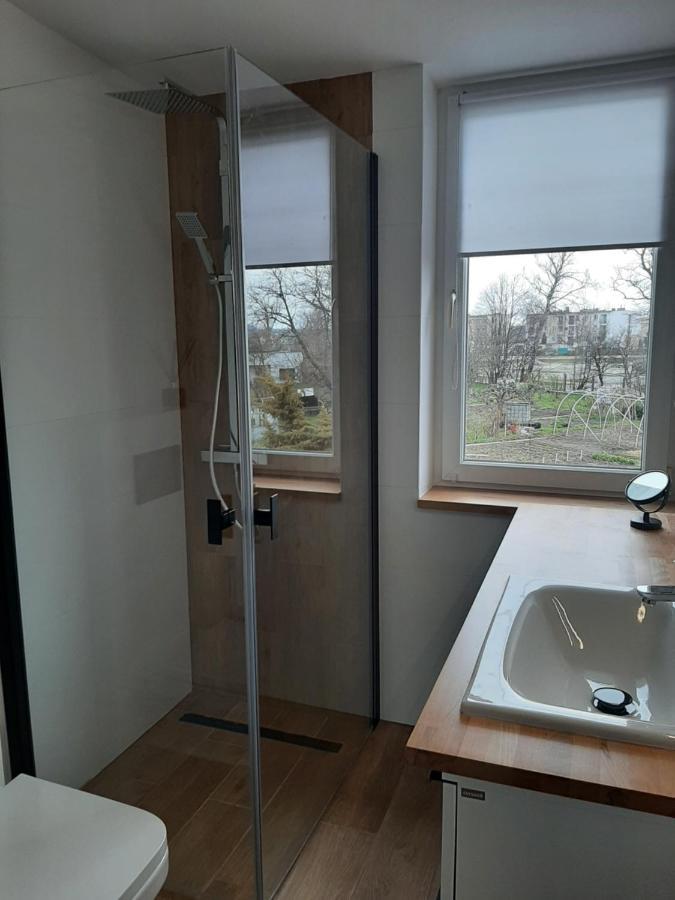 Apartament - 3 Pokojowe Dwupoziomowe Mieszkanie Z Ogrodem Krokowa Kültér fotó